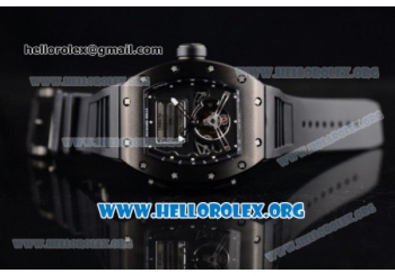 Richard Mille RM 69 Erotic Tourbillon PVD Case with Skeleton Dial